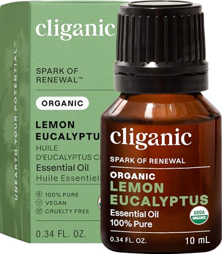 Cliganic Organic Lemon Eucalyptus Essential Oil 10ml