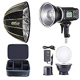 Flashpoint XPLOR 600 HSS Battery-Powered Monolight with Built-in R2 2.4GHz Radio Remote System -...
