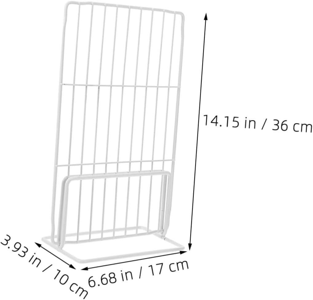 Mikinona 2pcs Freezer Partition Iron Wire Divider Fridge Shelf Organizer Reversible Fridge Separator for Kitchen Storage