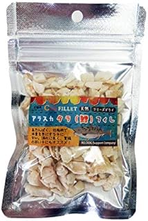 アラスカンワイルド（天然）フリーズドライ タラ フィレ (10g)