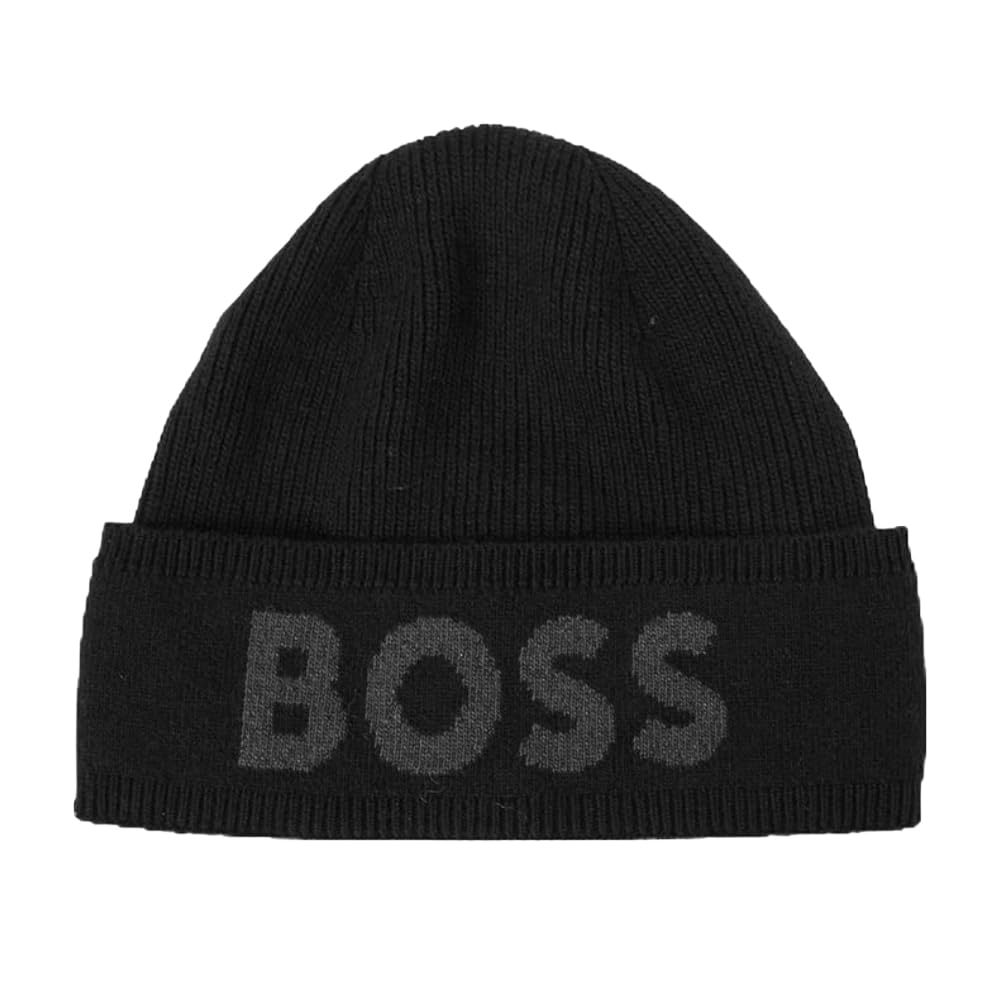 Boss Elio_Hat Berretto, Black1, Taglia Unica Uomo - 4