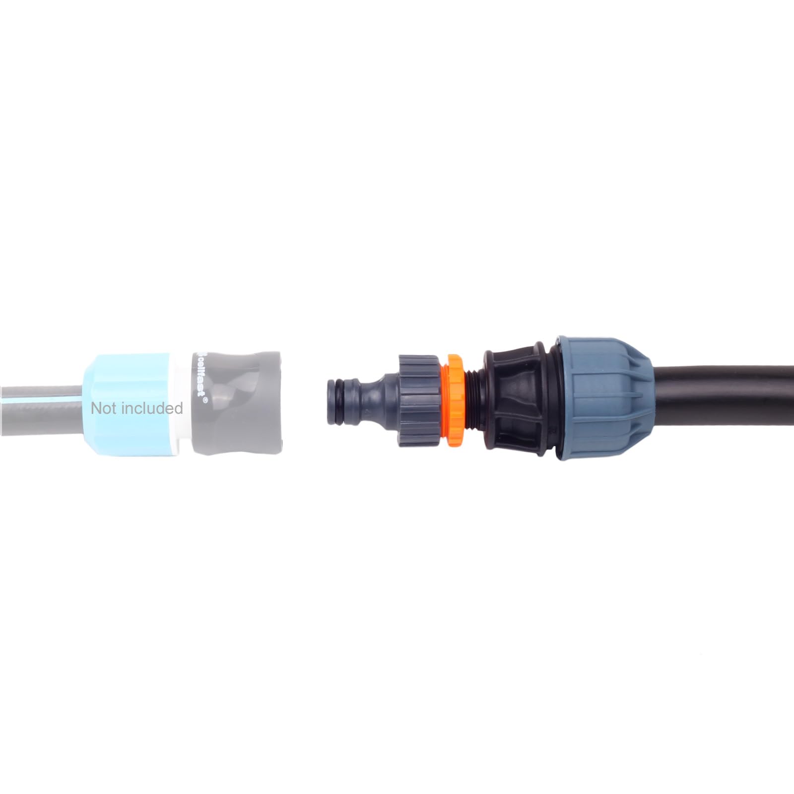 Premium Tropfbewässerungs-Set 100 m | Komplettsystem inkl. 75 Rivulis Tropfer 3,85 l/h | Gartenbewässerung Micro-Drip für Gemüse, Obst, Hecken | Flexibles Bewässerungssystem