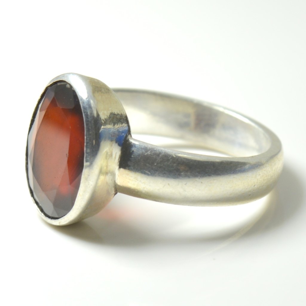 55Carat Unisex NA plata de ley talla ovalada