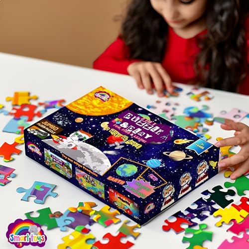 SMART TOYS Floor Puzzle Game Puzzle Play Space (96Pieces