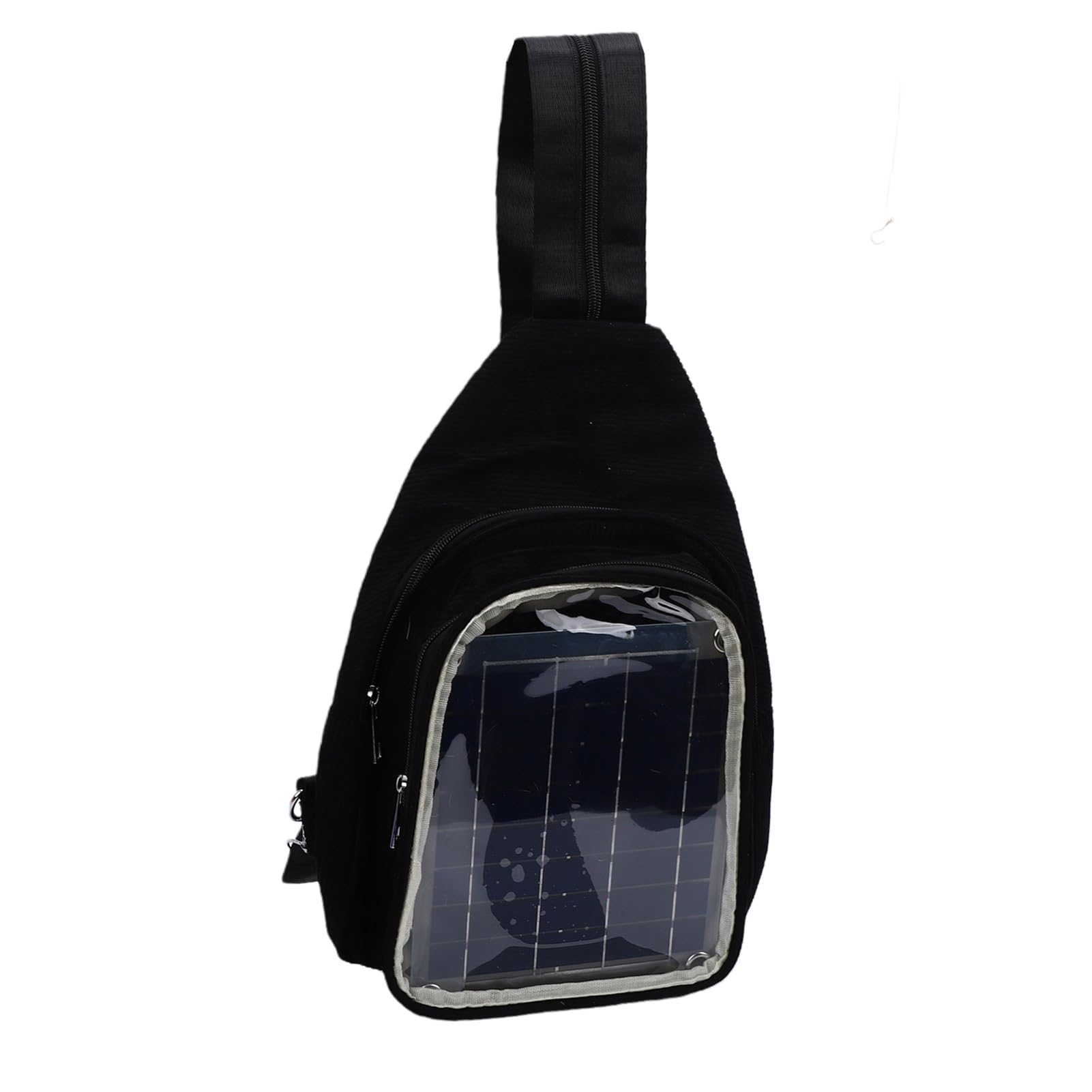 Jectse Zaino con Pannello Solare, Zaino con Caricatore Solare Monocristallino da 20 W, Portatile Ad Energia per Escursioni in Campeggio, attività all'aperto