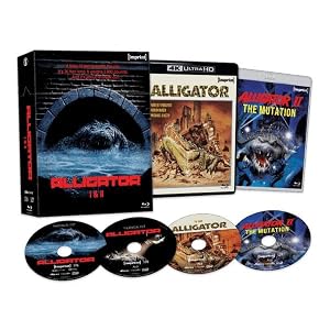 Alligator I & II (1980 / 1991) 4K UHD + Blu-ray Limited Edition Hardbox – Imprint Collection #526 – 527