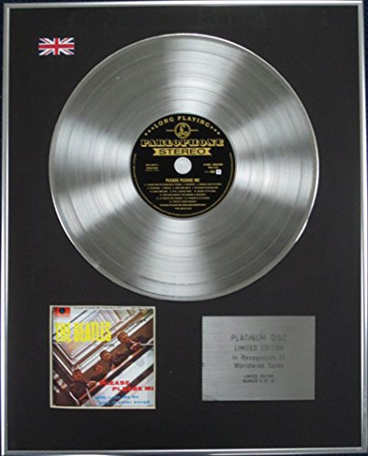 The Beatles – Edition Limitée – CD Platine disque – Veuillez Veuillez Me - Les Beatles, Paul McCartney, John Lennon, RIngo Starr, George Harrison The Beatles – Edition Limitée – CD Platine disque – Veuillez Veuillez Me