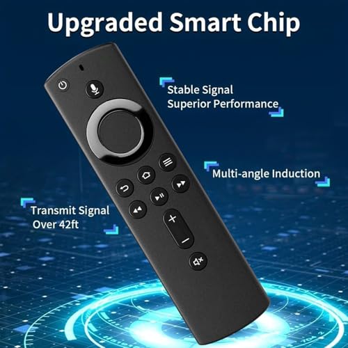 Image of Lambcare 1 Years Warranty Remote Control Compatible for Amazon Fire Tv Stick Remote Original Model L5B83G S3L46N Only 2Nd Generation Fire Tv Stick 4K Device with Alexa Voice Bluetooth Remote Control
