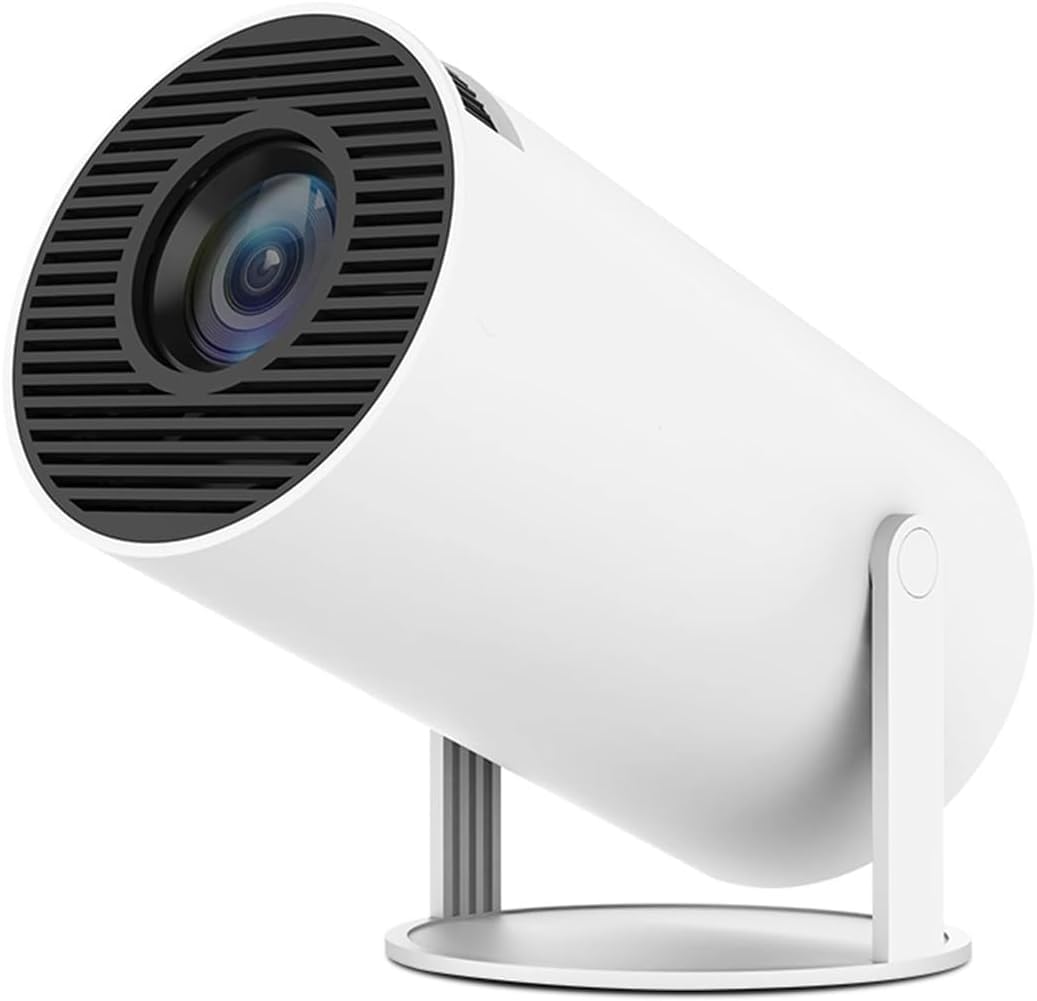 V2COM Projector 4K Compatible For Android 11 Dual Wifi6 200 ANSI Compatible For Allwinner H713 BT5.0 1080P 1280 * 720P Home Cinema Outdoor Portable Projetor (Color : Hy300, Size : UK Plug)-image-13