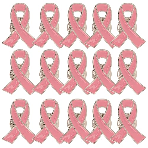 SUPERFINDINGS 20 Pièces 10 Couleurs Épingles Ruban Cancer Du