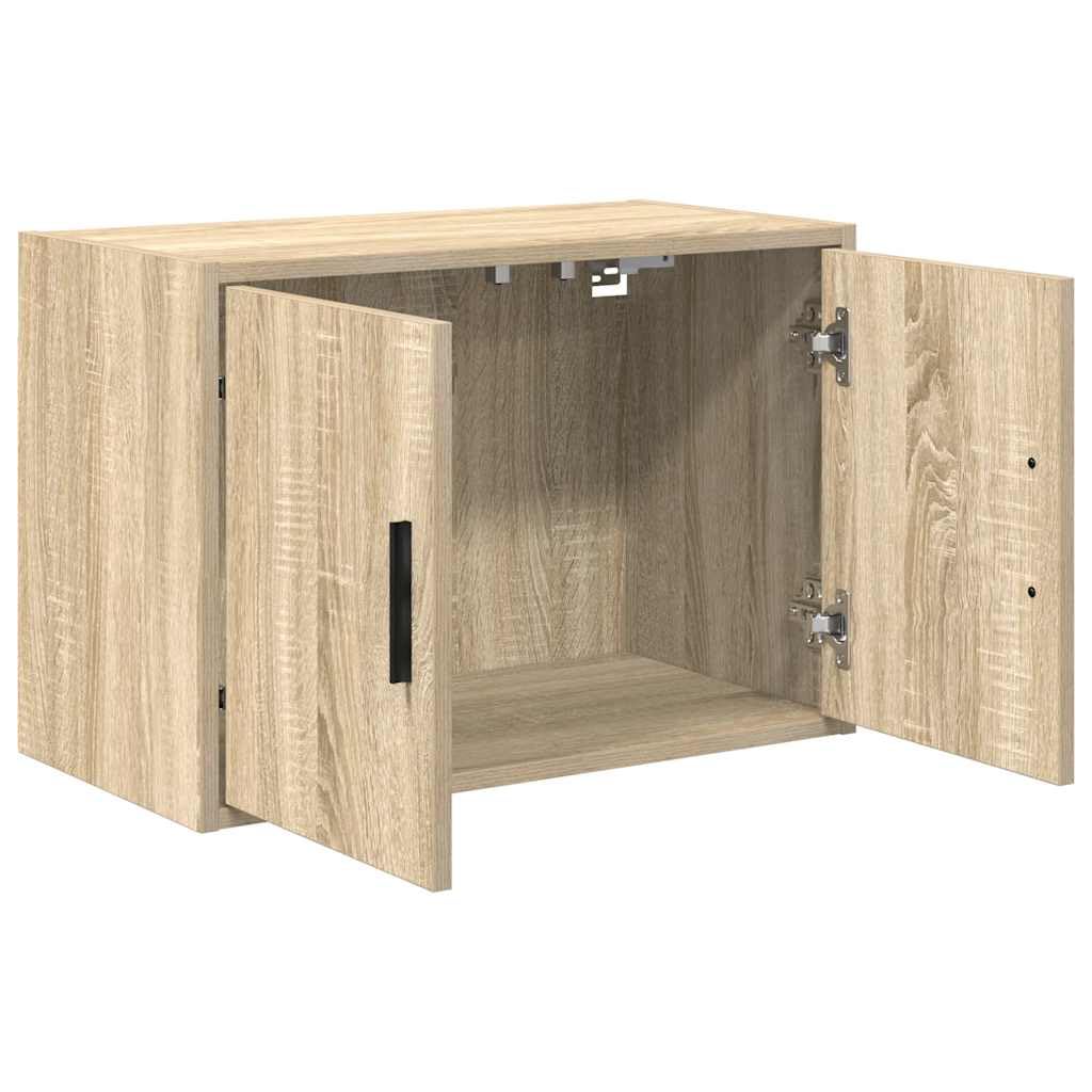 Générique Armoire Murale de Garage chêne Sonoma Bois d'ingénierie,Entreprise & Industrie,Stockage Industriel,Armoires industrielles,Brun,9.95 KG,860647