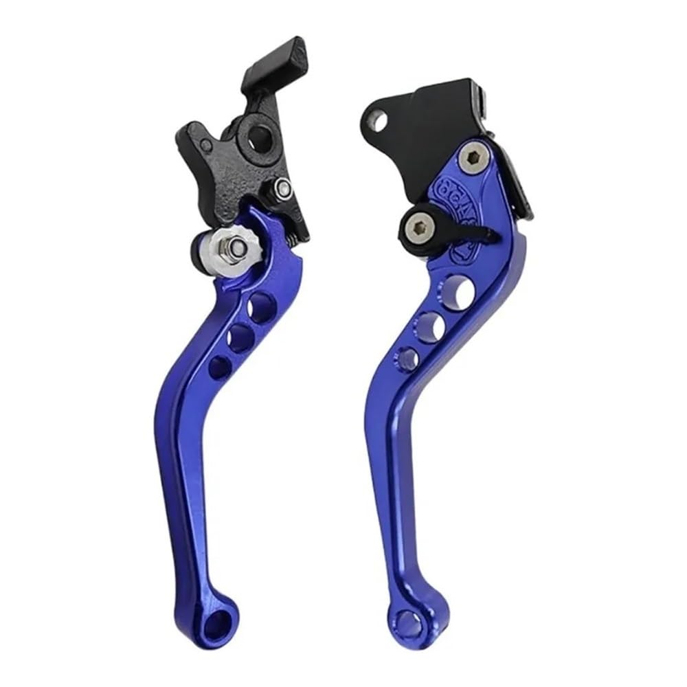 Nhgfdfs Blue Motorcycle Clutch Brake Lever Universal Motorcycle Clutch Brake Handle Drum Levers For Ho&Nda Accessories Alloy Cnc