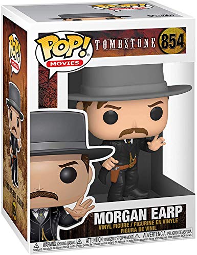 Pop Movies: Tombstone Morgan Earp #854 Pop Vinyl Figure (Includes Ecotek Pop Box Protector Case) #TOP1
