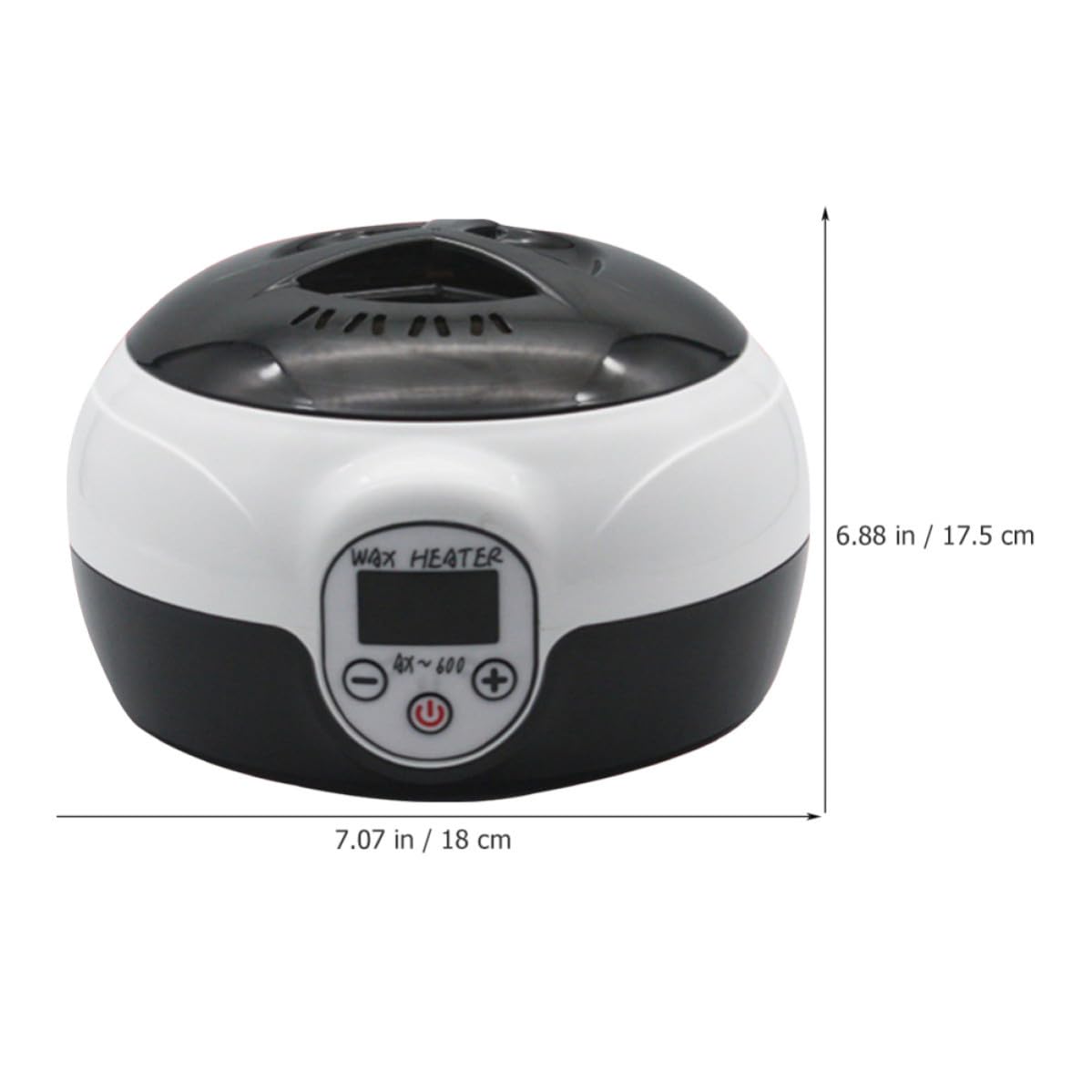 Scaldacera Professionale Elettrico Nero 145w, Pota Abs Pp per Depilazione