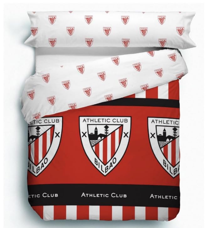 Taie d'oreiller Athletic Club de Bilbao parure de lit 135 cm drap housse sport
