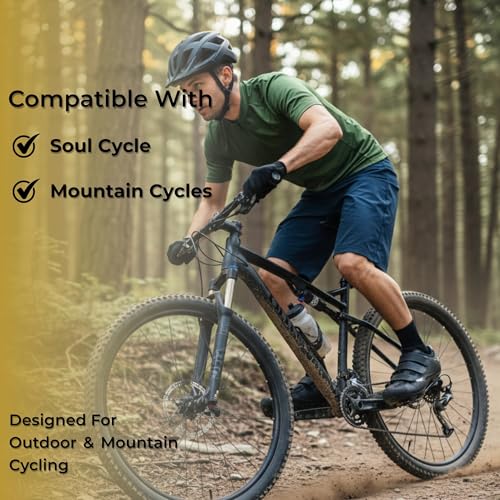 Image of Tommaso Montagna Men's Mountain Bike Shoes for SPD Pedals - Gravel & Trail Cycling Shoes - Compatible with SPD Cleats - No Cleats Included