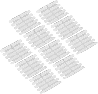Fita para levantamento de rosto, fita de plástico à prova d'água 100 peças fita para levantamento de rosto invisível clarear linhas finas boa elasticidade para queixo duplo para rosto para