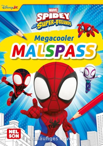 Spidey und seine Super-Freunde: Megacooler Malspaß: Mehr als 60 Ausmalmotive | Beschäftigung ab 3 Jahren (MARVEL)