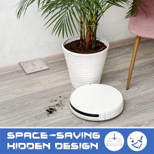 Image of Recessed Floor Outlet Box, UL Listed Nickel Plated Brass Low Profile Hidden Weather Flip-up Floor Outlet, 2-Gang 20A Tamper Resistant Receptacles for Living Room, Home Office, Conference Room