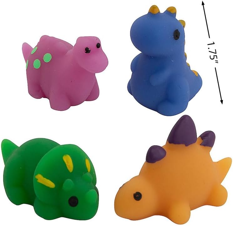 Dinosaur Mochi Squishies, 12 Pieces