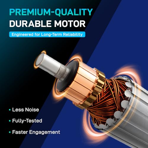 Image of New Starter Compatible with Ford 13-16 Explorer, 13-17 Escape, 12-16 Fusion, 11-16 Focus, 13-18 Edge, 13-16 Taurus, Lincoln 13-16 MKZ, 15-16 MKC, 15-16 MKT, 12V 1.4KW 11T CW 19227N