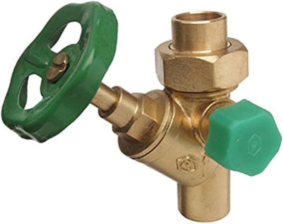 4 Valvole A Sfera In Metallo MED GI25-22 - 8 Porte Con Attacco NPT Verde - Foto 4