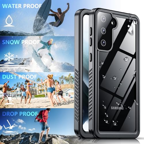 Spidercase YY-FS S21-BK Designed For Samsung Galaxy S21 Case, Waterproof Built-In Screen &Lens Protector thumb #6