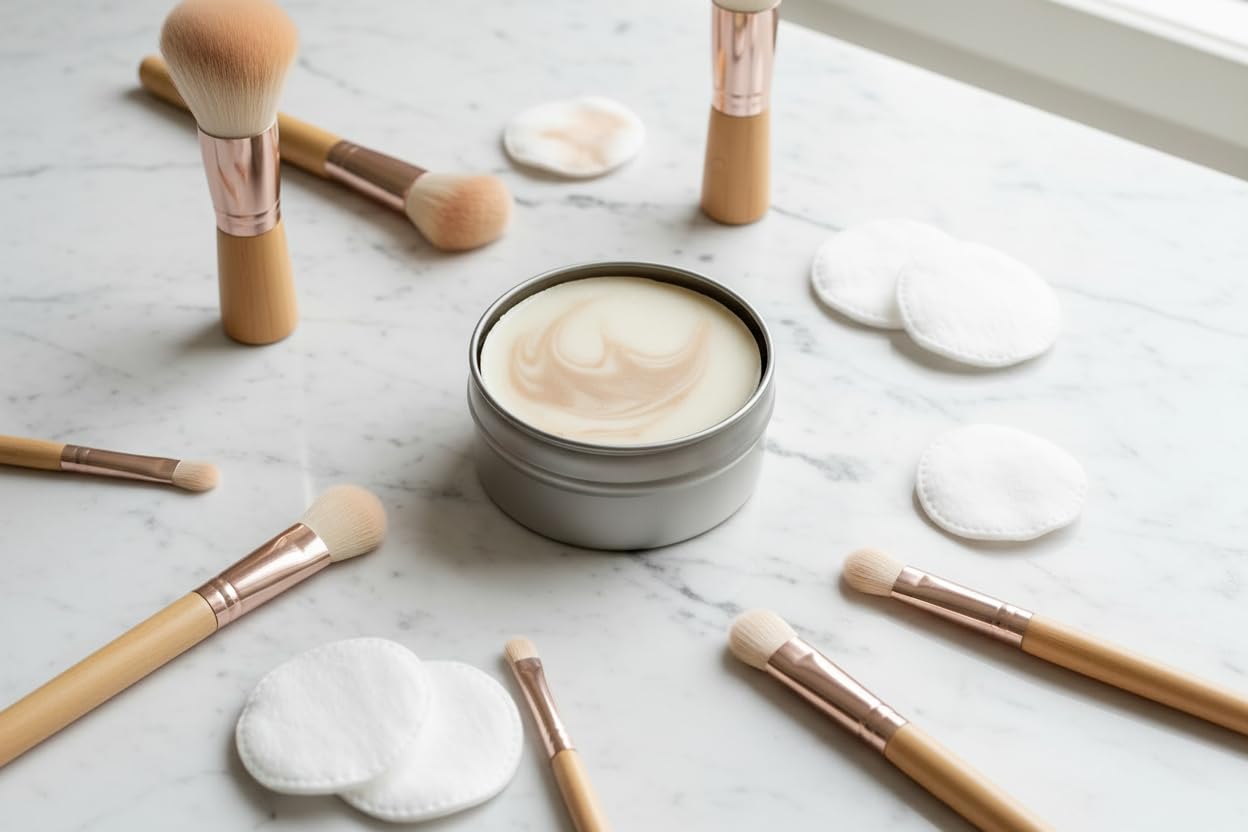 Vital Essence by Lily Solid Makeup Brush and Pad Cleansing Soap