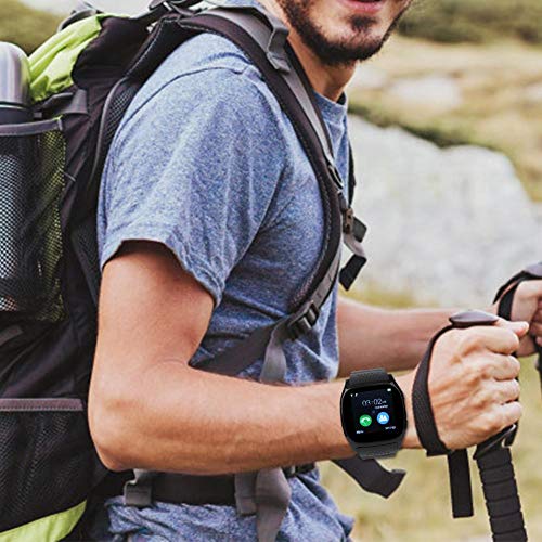 Pulseira inteligente LCD, Monitor de freqüência cardíaca, Smartwatch esportivo, Monitoramento do son