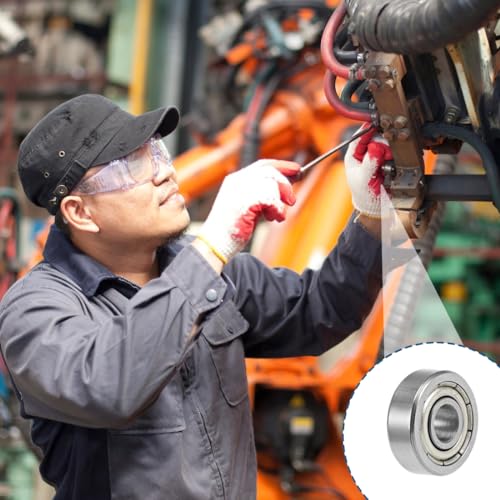 20Stk Rillenkugellager 684ZZ Doppelt Abschirmt 4 x 9 x 4mm Kohlenstoffstahl Kugellager Chromstahl Doppelt Abschirmt für Maschinen und Werkzeuge