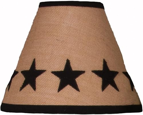 Heritage House Black Star - Pantalla de lámpara de 14 pulgadas de Raghu disponible en Yaxa Peru