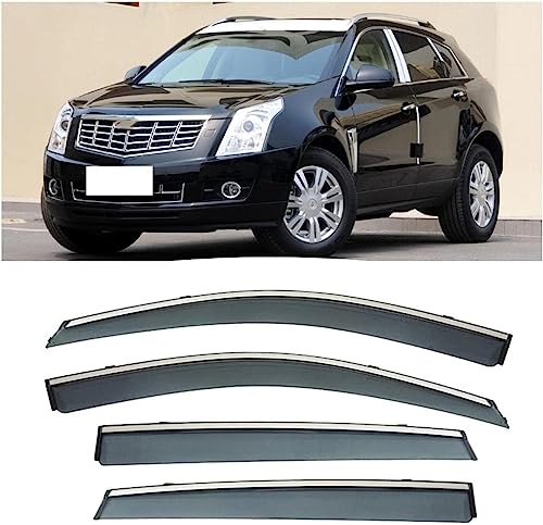 Déflecteurs de vitre Cadillac SRX anti-pluie et vent pour fenêtre