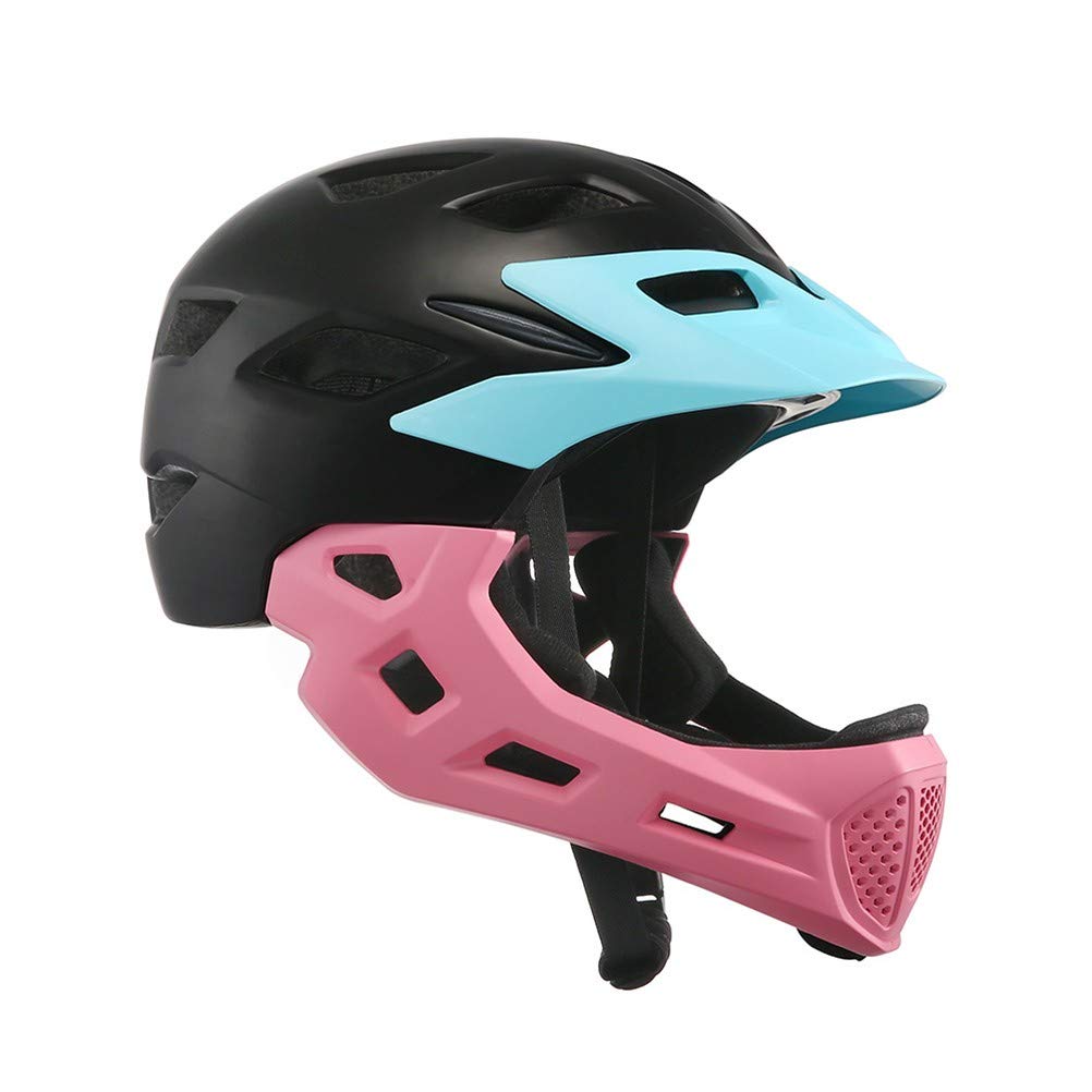 Kinder Fahrradhelm Abnehmbar Integralhelm Verstellbar Kinderhelm Multi-Sport Schutzhelm für 3-15 Jahre Junge Mädchen Skateboard Roller Inlineskaten Scooter BMX