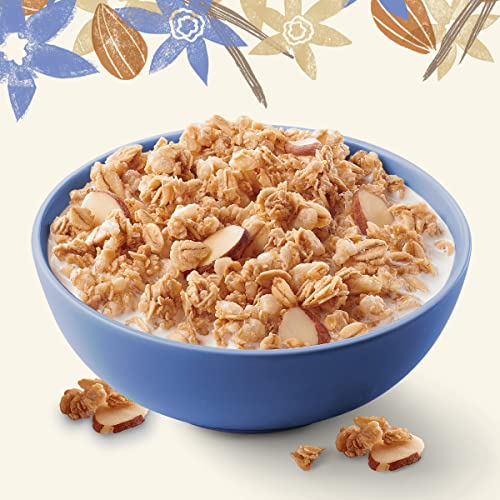 Image of Cascadian Farm Organic Granola, French Vanilla Almond Cereal, Resealable Pouch, 11 oz (Pack of 4)