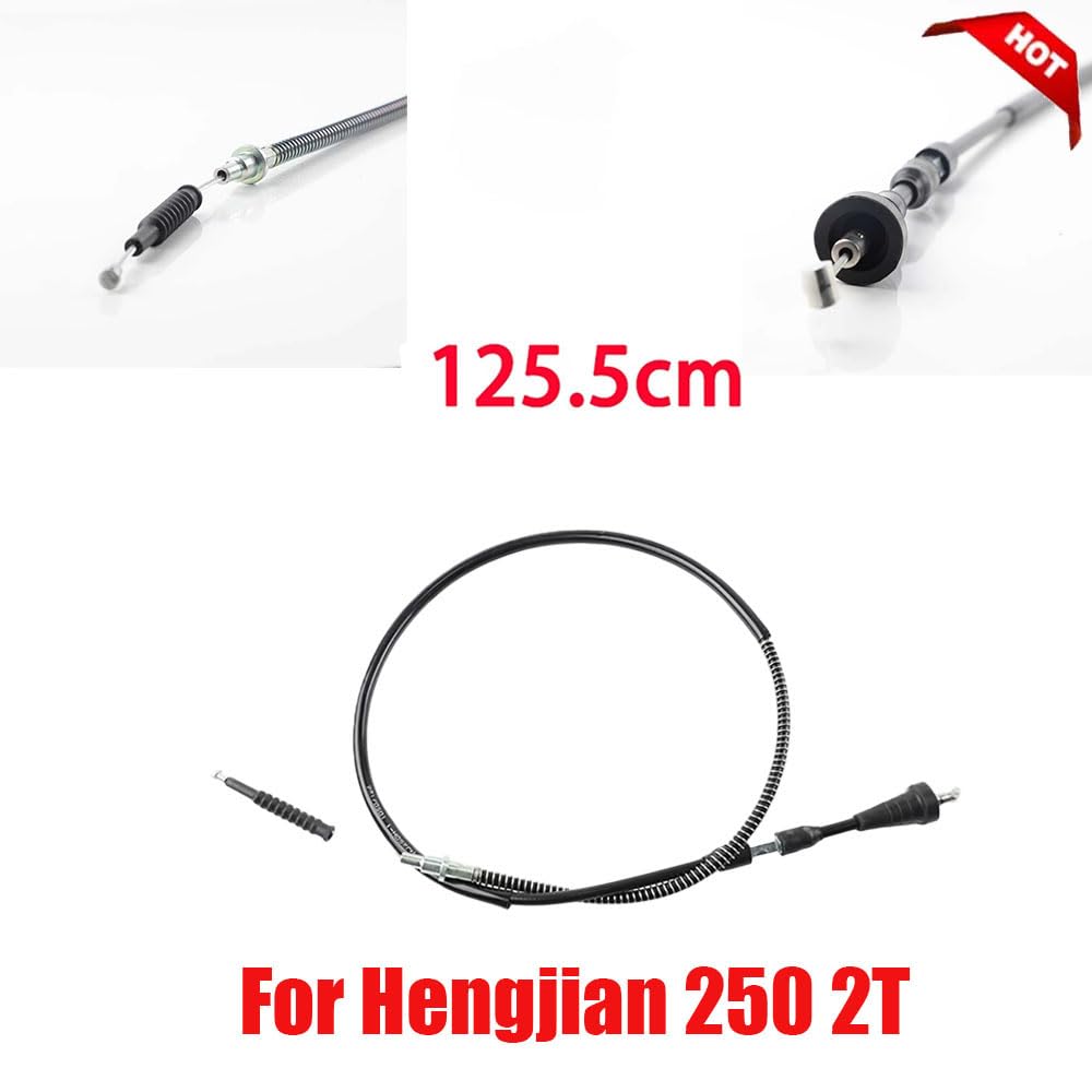 Kit Cavi Frizione Moto Accessori per motociclette Cavo frizione Linea di controllo frizione Ricambi per moto fuoristrada adatti per Hengjian 250 2T Cavo Acceleratore Moto