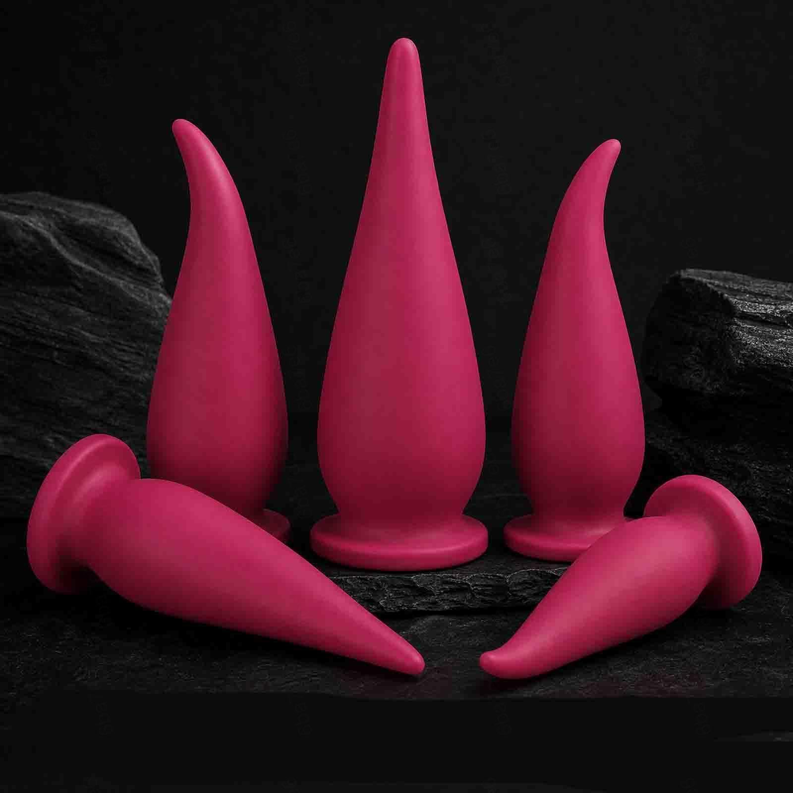 Plug Anale-dilatatore Grande Plug Anale-dilatatore Uomo Xxl,#1-XL | Butt Plg Plug Anale-dilatatore Donna Dilatatore Ano Uomo Per Silicone Con Ventosa Dildo Anale Anali Buttplug Dilatatori,#1-XL
