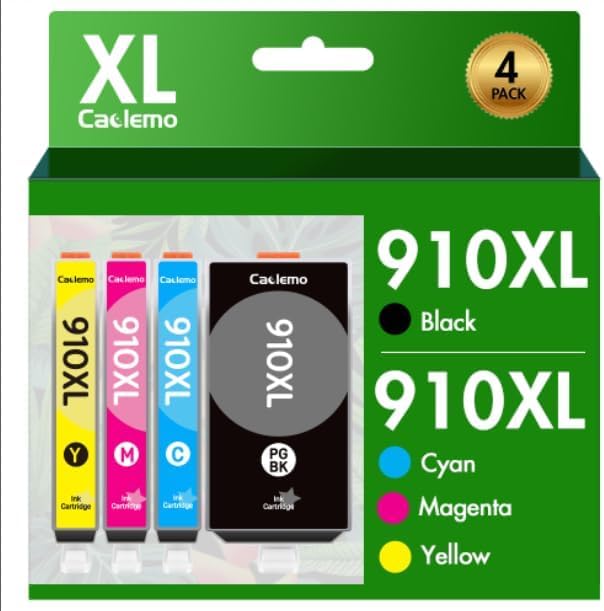 Amazon.com: 910XL Ink Cartridges Combo Pack Replacement for HP 910 Ink ...
