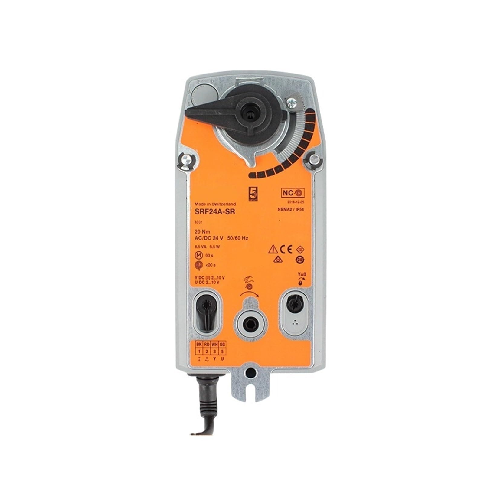 BFSYDLUJ SRF24A-SR Modulating rotary actuator with fail-safe r Ventilation