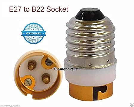 E27 to B22 Lamp Holder Converter