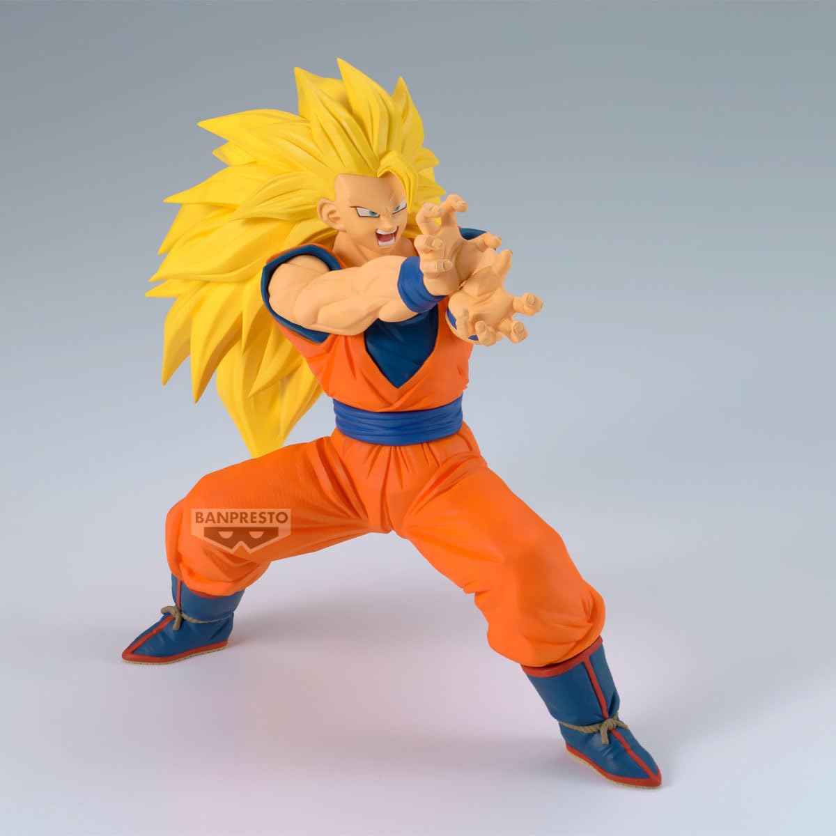 Banpresto Figura de Accion Goku Super Saiyan 3 (Vs Majin Buu (Pure)) Dragon Ball Z - Match Makers 16cm - BP30056P Multicolor - Figura Coleccionable - Ideal para los fanáticos del Anime