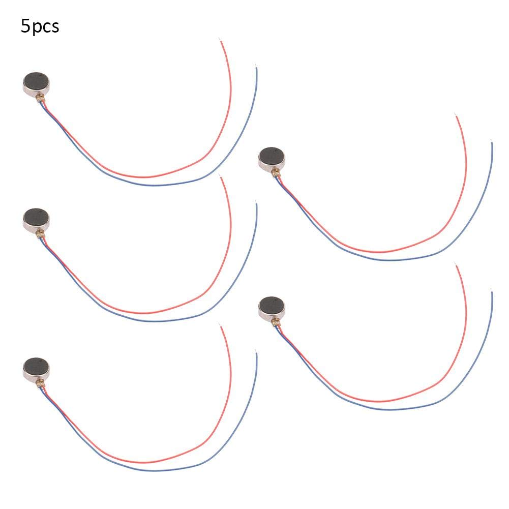 Motore piatto vibrante piatto 0.02W 0.08A di CC 3V micro parte vibrante adesiva del motore di vibrazione 8x3mm per i telefoni cellulari, cercapersone, braccialetto intelligente, attrezzatura di