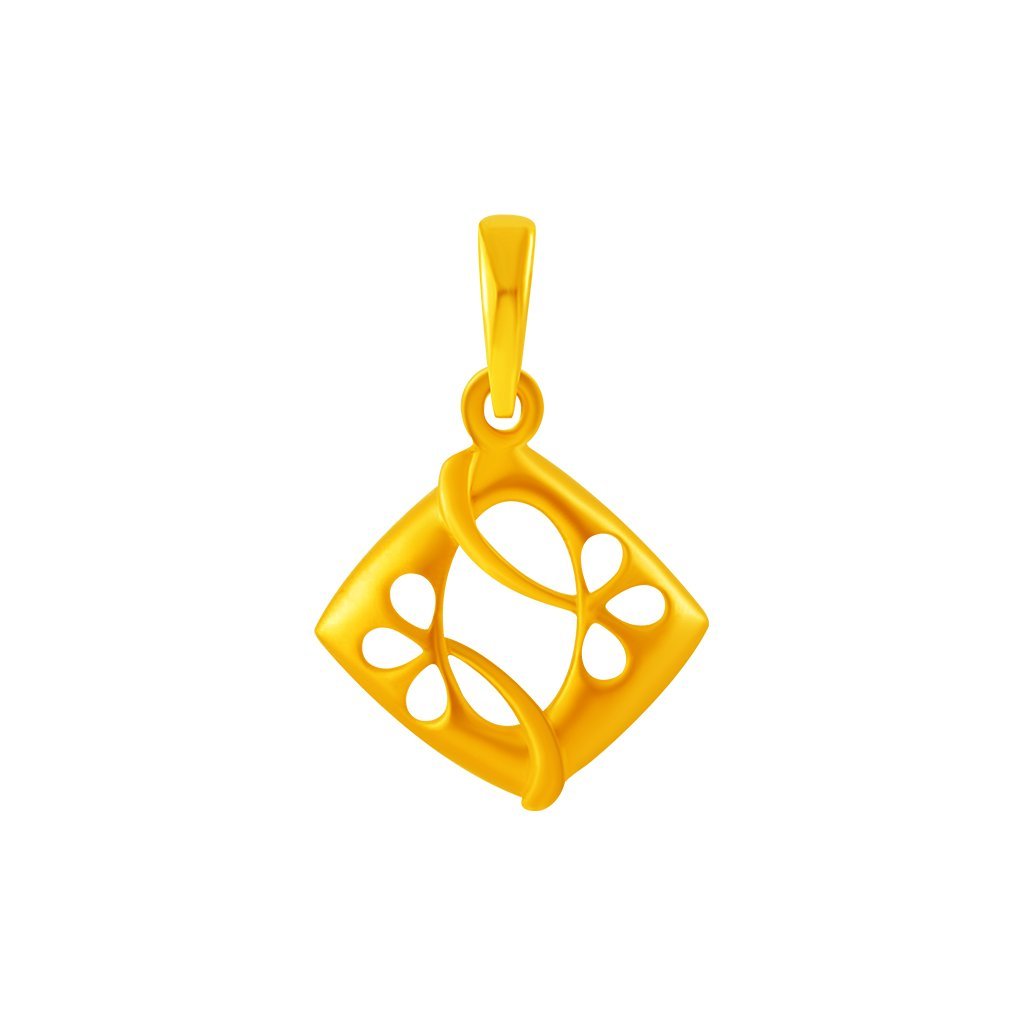 P.C. Chandra Jewellers14KT (585) Yellow Gold Pendant for Women - 0.9 Grams