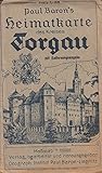  Paul Barons Heimatkarte des Kreises Torgau mit Entfernungsangabe