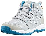Atmungsaktiv Jack Wolfskin MTN Attack 3 Texapore MID K Walking-Schuh, Grey/Blue, 31 EU