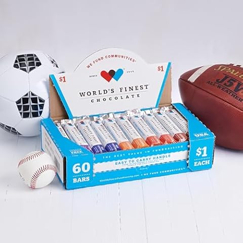 World's Finest® Chocolate - 60 Candy Bar - Fundraising Chocolate Variety Pack Cover