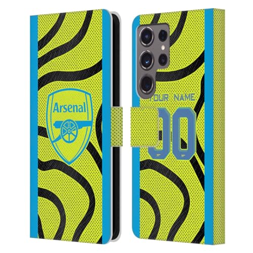 Housse en cuir Samsung S24 Ultra Arsenal FC édition kit extérieur personnalisable