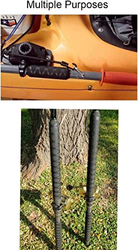 Weilan 35Mm X-Tube Heat Shrink Sleeve Wrap Tubing For Fishing Rod Grips With Non Slip Waterproof And Insulation Lengths Durable Repair39(1M,Black) #TOP4