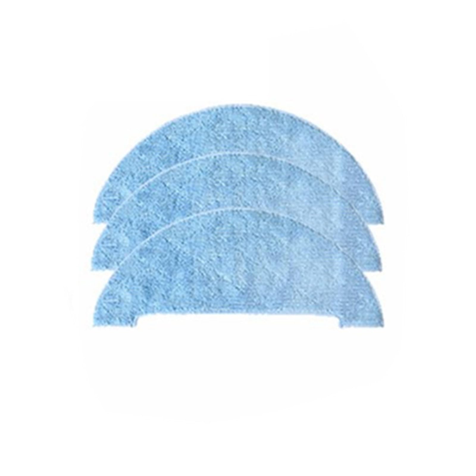 Aihdbcl 3Pcs Compatible For Ilife， A10s Robot Vacuum Cleaner Water Tank Mop Cloth Rags Parts Replacement(3Pcs)