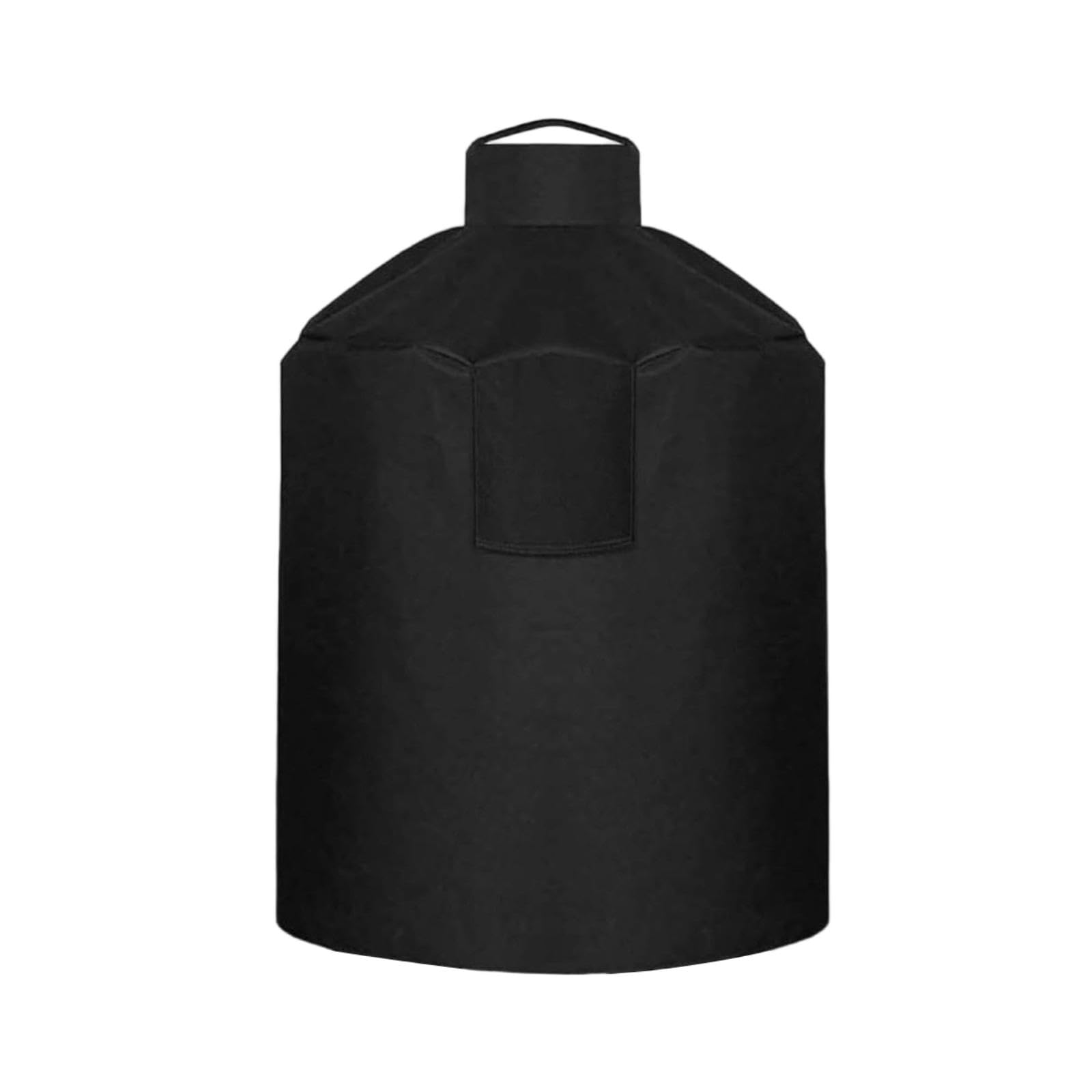 Circular Barbecue Cover Cover Waterproof Round Grill Cover Windproof for Outdoor, Patio, Backyard Black 600D 90-122cm-image-22