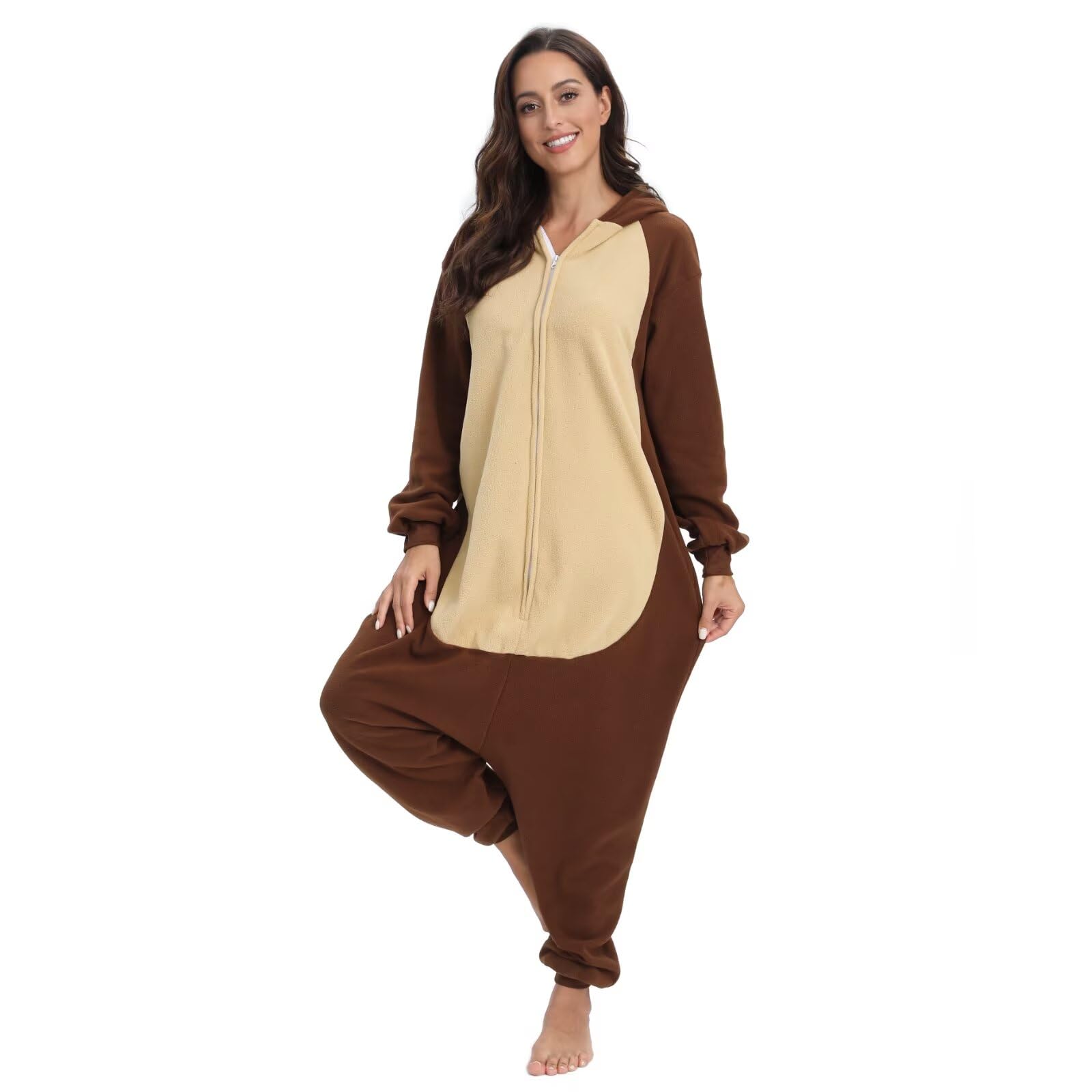 LBJR Animal Onesie Adulte Combinaison Pyjama Grenouillere Femme Homme